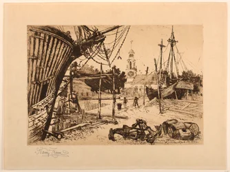 Wharf, Kennebunkport, Maine