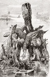Illustration till Charles Dickens The Old Curiosity Shop