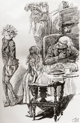Illustration för Charles Dickens 