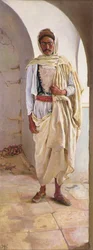 En berber från södra Tunis, ca 1898 (olja på duk)