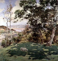 Nära Kirkudbright, ca 1900 (olja på duk)