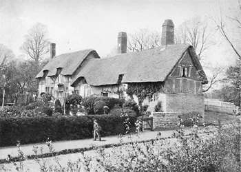 Anne Hathaways Cottage, c1896
