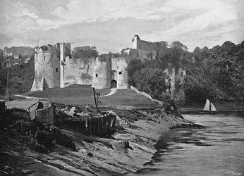 Chepstow Castle, c1896