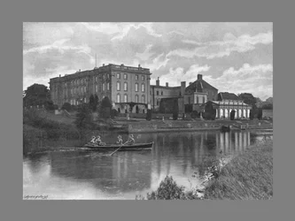 Stoneleigh Abbey, ca 1900