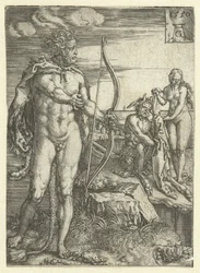 Hercules räddar Deianeira från Nessus Labours of Hercules (serietitel)