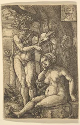 Orfeus och Eurydike, 1528.