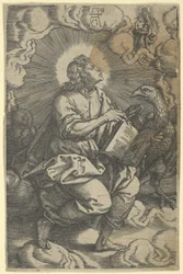 Saint John, från De fyra evangelisterna, 1539.