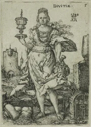 Rikedom, tallrik fem från Virtues and Vices