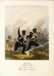 Det litauiska livräddarregementet, ca 1838
