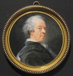 Porträtt av Ivan Grigorevich, greve Chernyshev, ca. 1785.