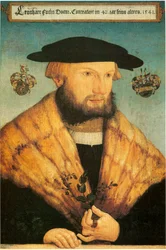 Porträtt av Leonhart Fuchs (1501-1566)