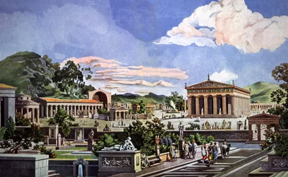 Utsikt över Olympia