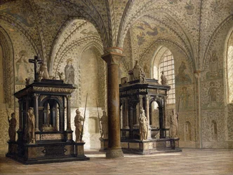 Roskilde domkyrka, Danmark, 1874