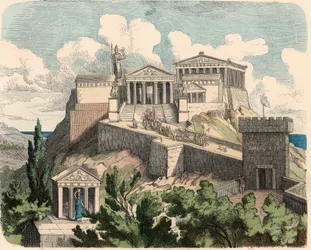 Antikens Grekland: Aten, Akropolis - Parthenon