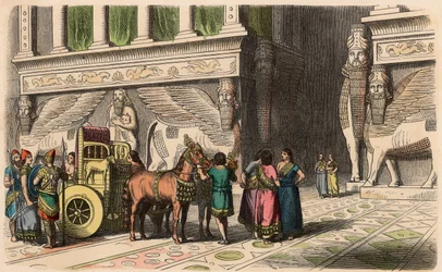Assyriska: Palace-Portal