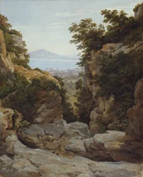 Italienskt landskap, 182124.