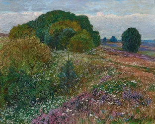 I kanten av ljungen (ljunglandskap I). 1909