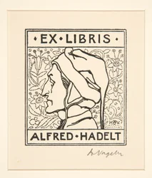 Bokskylt: Alfred Hadelt