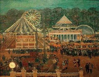 Gorky Central Park för kultur och fritid, 1933.
