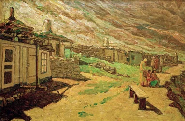 Gammal by i Kaukasus, 1940.