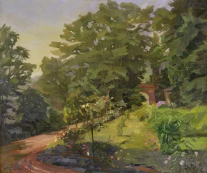 Ros trädgård