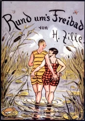 H. Zille, Runt friluftsbadet - omslagsbild