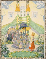Snödrottningen från Tales av Hans Christian Andersen, pub. 1911