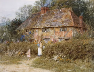 En gammal Surrey Cottage