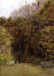 The Dairy Door, Farringford, Lord Tennysons hem