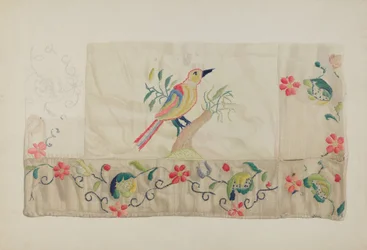 Crewel broderi