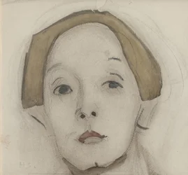 Självporträtt, 1915.