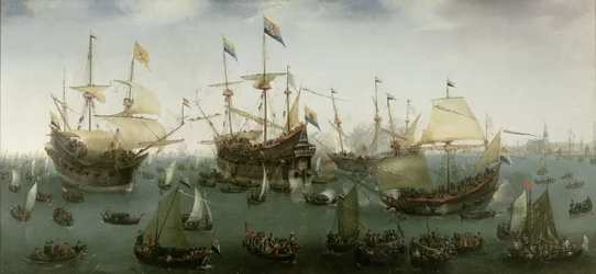 Återkomsten till Amsterdam av den andra expeditionen till Ostindien