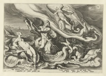 Juno klagar till Thetis och Oceanus Ovidius metamorfoser (serietitel)