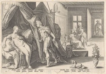 Merkurius besöker Herse Metamorphoses of Ovid (serietitel)