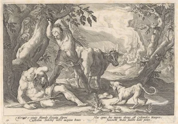 Merkurius dödar Argus Metamorphoses of Ovid (serietitel)
