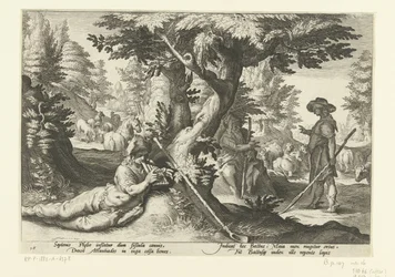 Mercury en Battus Ovidius Metamorfosen (serietitel)