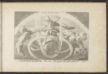 Ordning i kaoset Skapandet av de fyra elementen Ovidii Metam. lib. I (titel på objekt) Ovidius metamorfoser (serietitel) Återskapanden av P. Ovidius Naso (serietitel)