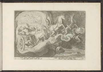 Phaethon åker sin fars vagn Ovidius metamorfoser (serietitel) Återskapanden av P. Ovidius Naso (serietitel)