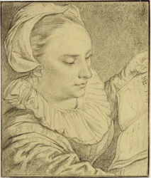 Porträtt av Sophia Drebbel, Hendrick Goltzius syster