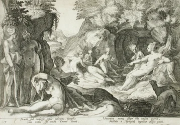 Diana och hennes nymfer upptäcker Kallistos graviditet