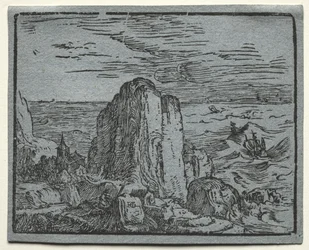 Fyra små landskap: No.4, Cliff on the Seashore