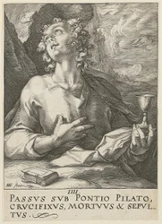 Johannes, blad 4 i serien ”Kristus, de tolv apostlarna och Paulus”