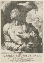 Judas Taddeus, blad 12 i serien ”Kristus, de tolv apostlarna och Paulus”