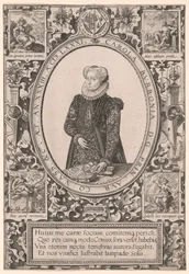 Porträtt av Charlotte de Bourbon