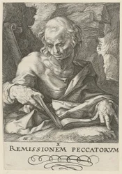 Simon, blad 11 i serien ”Kristus, de tolv apostlarna och Paulus”