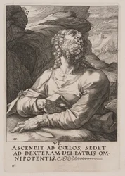 Bartolomeus, från Kristus, apostlarna och Paulus med trosbekännelsen
