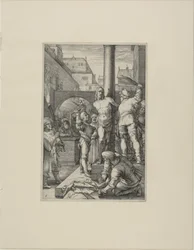 The Flagellation, tallrik sex från The Passion of Christ