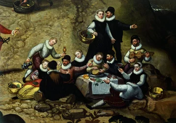Landsmässa, av Lucas van Valkenborch, cirka (1530-1597)