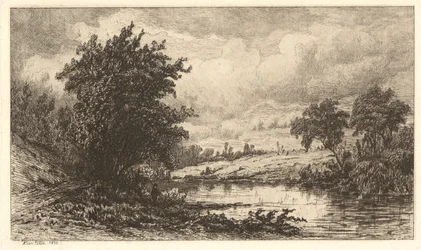 Bukolisk damm