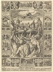 Punitio Tirannorum, från Allegories of the Christian Faith, från Christian and Profane Allegor....